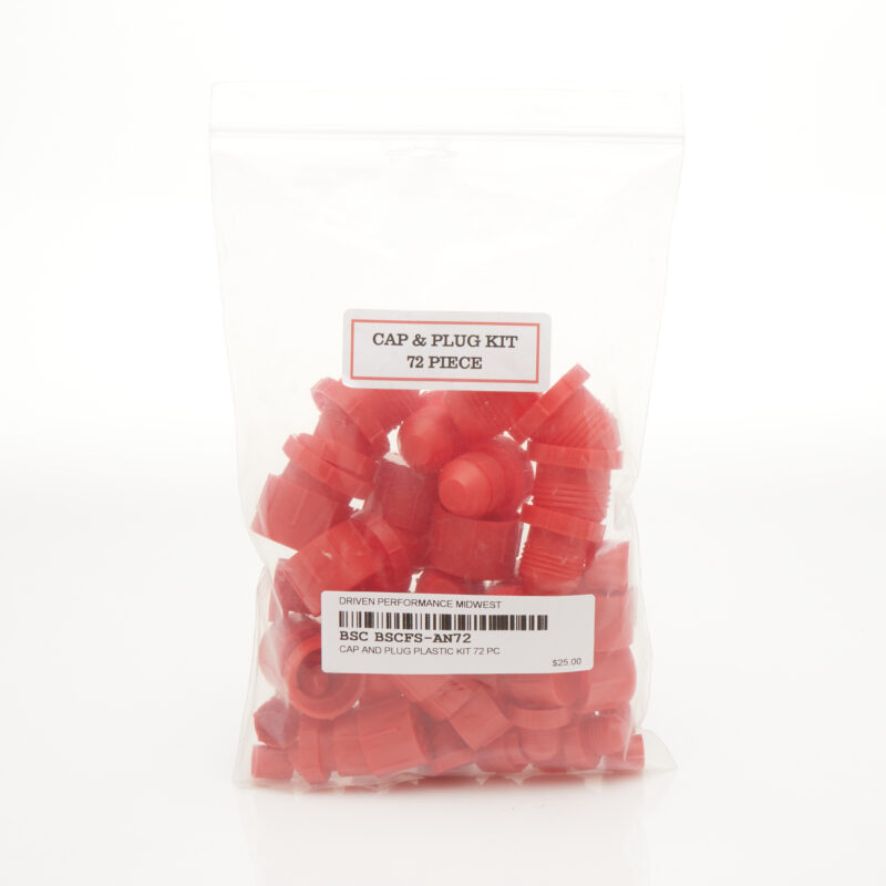 Cap and Plug Plastic Kit (72pc)