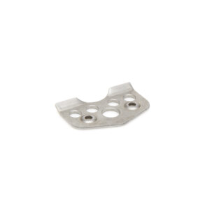 0.074 Light Flat Weld Plate Notched 1"