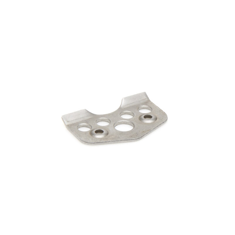 0.074 Light Flat Weld Plate Notched 1"