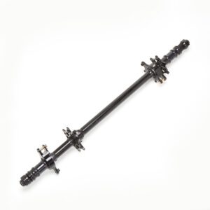 JRX - Rear Axle Assembly (Complete w/Birdcages)