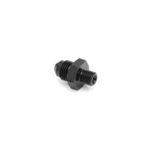 Adaptor Male-Male Straight JIC - Black (Fuel Pump Fitting)