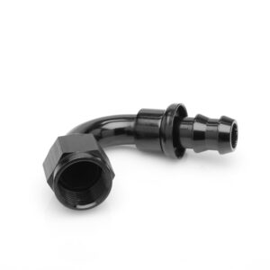-08 120 Degree Pushloc Fitting Black