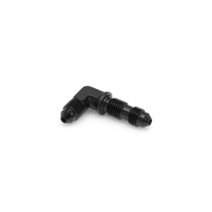 -03 Bulkhead 90 Degree Fitting - Black