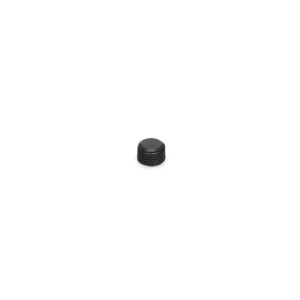 1/8" MPT Pipe Plug Internal Black