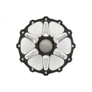 1.75" 12BT 27T Splined - Black Rear Hub