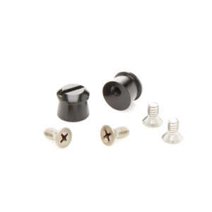 Aluminum Tear-off Post Black Anodized