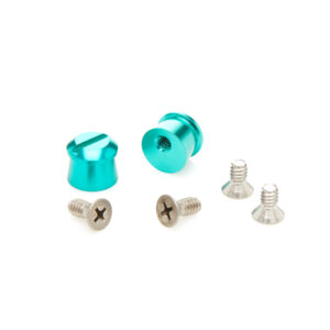 Aluminum Tear-off Post Green Anodized
