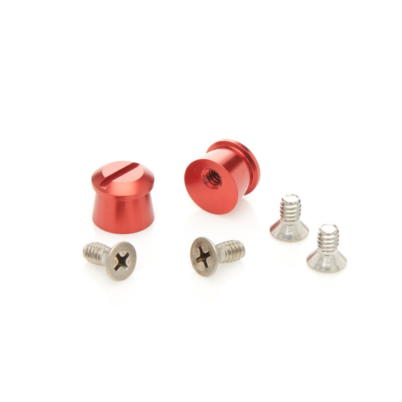 Aluminum Tear-off Post Red Anodized