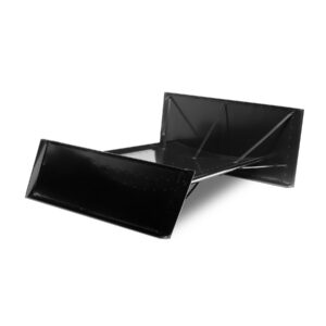 10 Square Top Wing Assembled (Black)