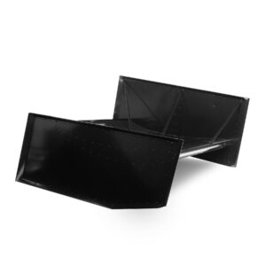 14 Square Top Wing Assembled (Black)