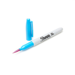 Tacknives EDC Sharpie - Titanium Tip Blue