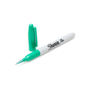Tacknives EDC Sharpie - Titanium Tip Green