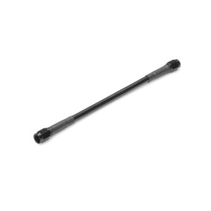 7" Lightweight Brake Line Black