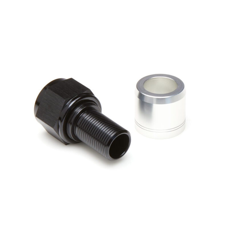 -12 St Black Crimp Hose End KR PTFE Hose