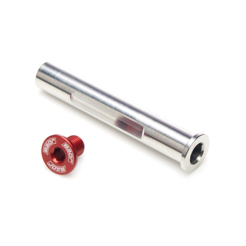 MICRO/JR SPRINT TUBULAR KINGPIN MADE OF 4340 HIGH STRENGTH STEEL WITH ANODIZED ALUMINUM THREADED CAP