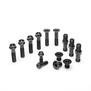 Black Titanium - Front End Bolt Kit w/Brake