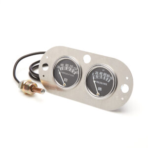 STEWART WARNER 2 1/6" GAUGE KIT W/PANEL