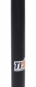 Front Wing Post Aluminum Straight Black