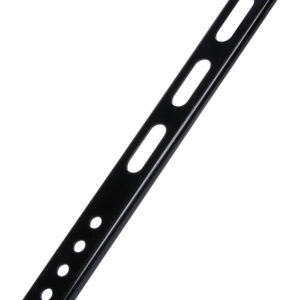 Flat Nose Wing Straps Stainless Black - Ea.