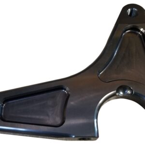 SPRINT CAR LF COMBO STEERING ARM BLACK