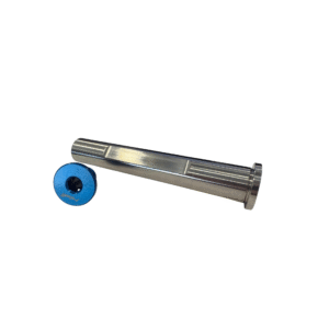 F14 Micro/Jr Sprint Tubular Kingpin Made of 4340 High Strength Steel With Anodized Aluminum Threaded Cap