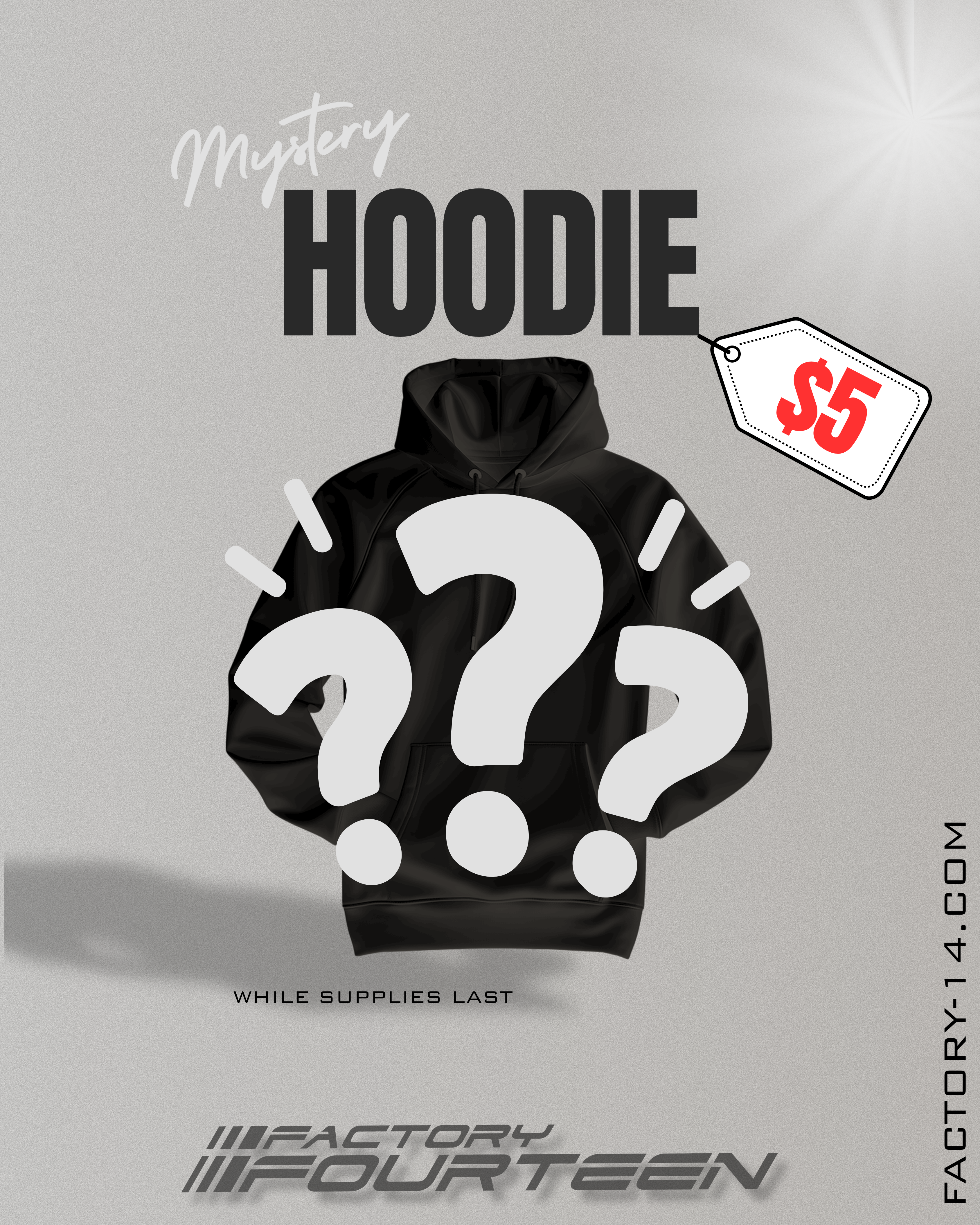 Mystery Hoodie $5