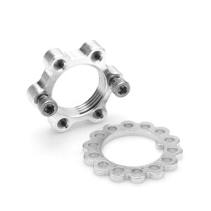 DMW MICRO/JR SPINDLE LOCK NUT(2 PIECE)