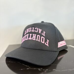 Factory Fourteen Hat - Black & Pink